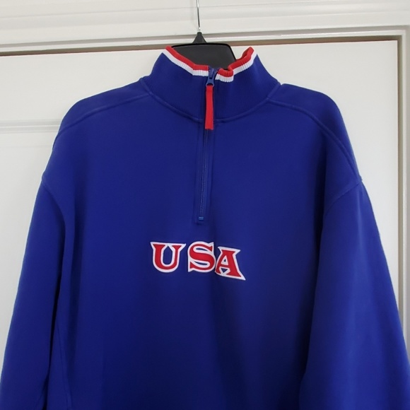 Nike Other - Nike V series 1/4 zip USA hockey pullover size L